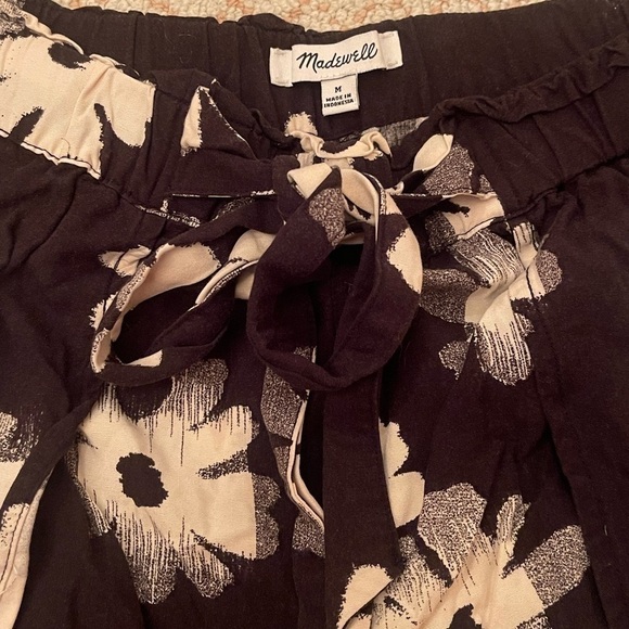 Madewell Drapey Pull-On Shorts in Ikat Floral women’s size medium - Picture 10 of 10